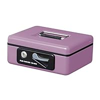 Amazon | プラス 金庫 手提金庫 小型 W197×D164×80mm ブルー 12-861